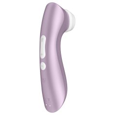   Satisfyer Pro 2+ - vibrador clitóris sucção - silicone roxo