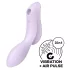 Satisfyer Curvy Trinity 2 - vibrador clitoriano sucção 2 em 1 - lilás