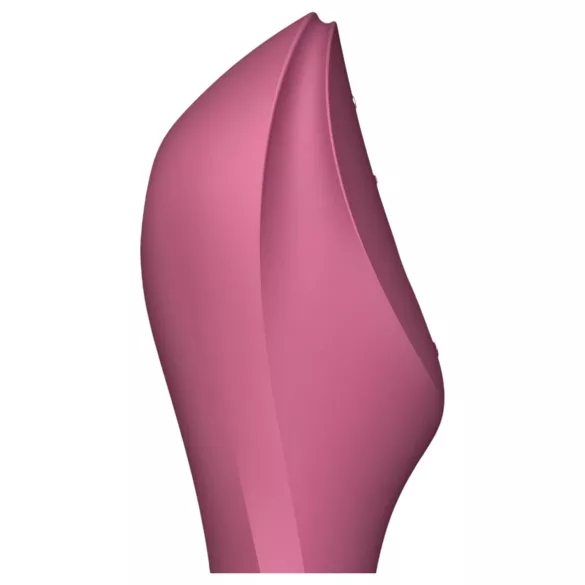 Satisfyer Curvy Trinity 3 - sugador clitóris e vibrador 2 em 1 - vermelho