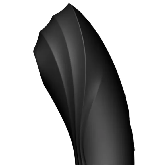 Satisfyer Curvy Trinity 4 - vibrador clitoriano sucção 2 em 1 - preto