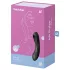 Satisfyer Curvy Trinity 4 - vibrador clitoriano sucção 2 em 1 - preto