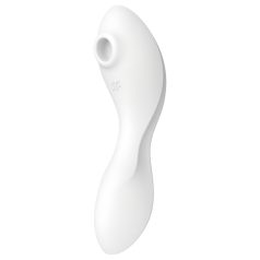   Satisfyer Curvy Trinity 5+ - vibrador 2 em 1 inteligente - branco