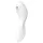 Satisfyer Curvy Trinity 5+ - Vibrador 2 em 1 com controlo por app (branco)