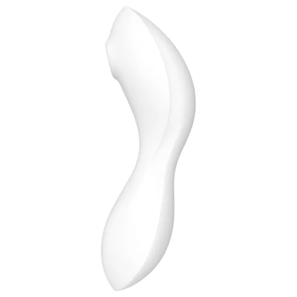 Satisfyer Curvy Trinity 5+ - Vibrador 2 em 1 com controlo por app (branco)