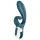 Satisfyer Hug Me - vibrador clitoriano com braço - controle inteligente - azul