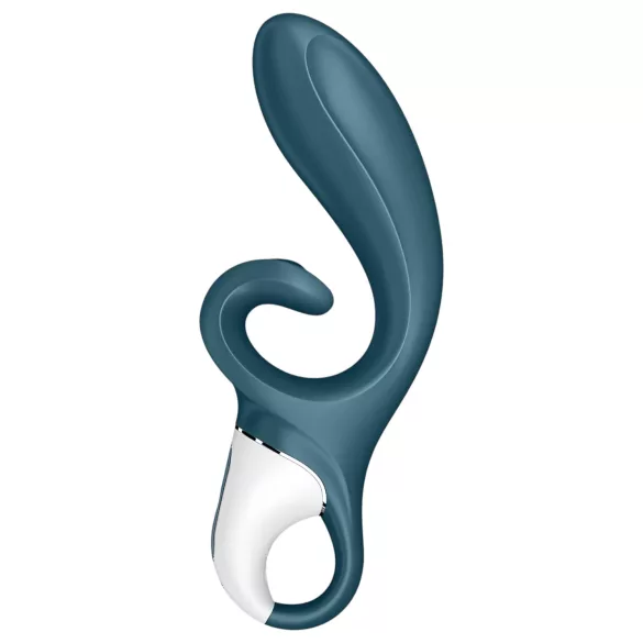 Satisfyer Hug Me - vibrador clitoriano com braço - controle inteligente - azul
