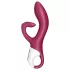 Satisfyer Embrace Me - vibrador clitóris com braço - recarregável - vermelho