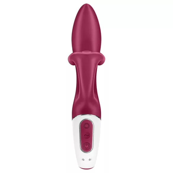 Satisfyer Embrace Me - vibrador clitóris com braço - recarregável - vermelho