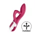 Satisfyer Embrace Me - vibrador clitóris com braço - recarregável - vermelho