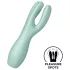 Satisfyer Threesome 3 - vibrador recarregável para clitóris (menta)