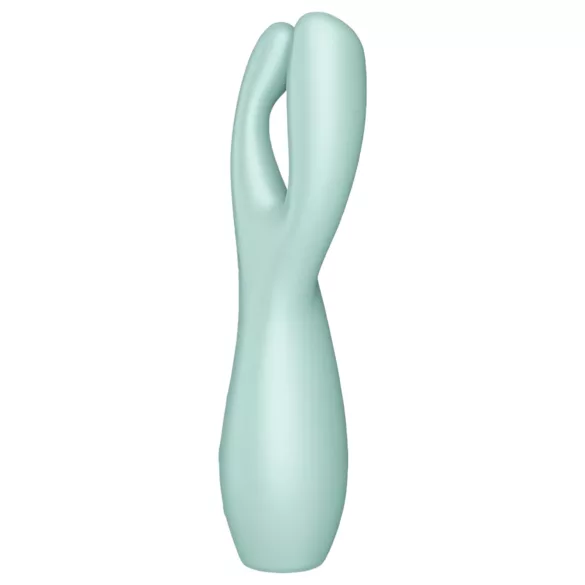 Satisfyer Threesome 3 - vibrador recarregável para clitóris (menta)