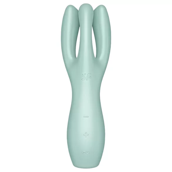 Satisfyer Threesome 3 - vibrador recarregável para clitóris (menta)
