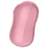 Satisfyer Cotton Candy - vibrador sugador clitóris - cor coral