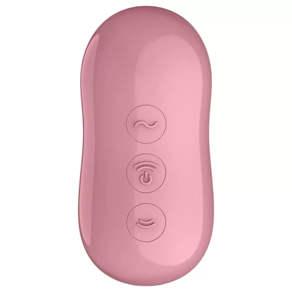 Satisfyer Cotton Candy - vibrador sugador clitóris - cor coral