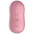 Satisfyer Cotton Candy - vibrador sugador clitóris - cor coral