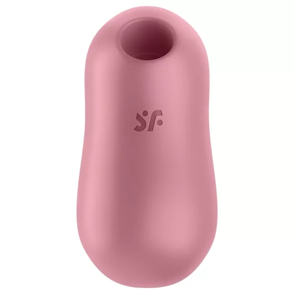 Satisfyer Cotton Candy - vibrador sugador clitóris - cor coral