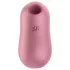 Satisfyer Cotton Candy - vibrador sugador clitóris - cor coral