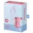 Satisfyer Cotton Candy - vibrador sugador clitóris - cor coral