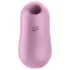 Satisfyer Cotton Candy - vibrador clitóris sucção recarregável - lilás