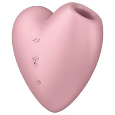 Satisfyer Cutie Heart - vibrador clitoriano de ondas (rosa)