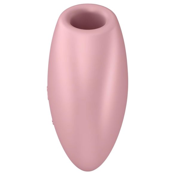 Satisfyer Cutie Heart - vibrador clitóris sucção recarregável - silicone rosa