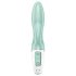Satisfyer - vibrador coelho com sucção e inflável - menta