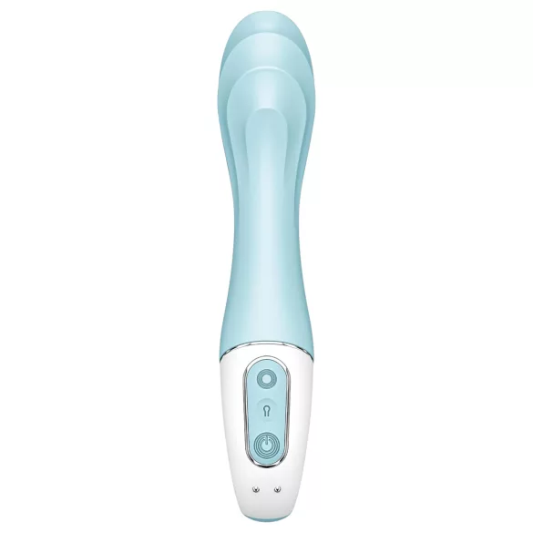 Satisfyer Air Pump Vibrator 5 - Controlado por app (azul)