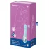 Satisfyer Air Pump Vibrator 5 - Controlado por app (azul)