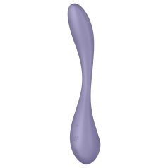   Satisfyer - vibrador ponto G flexível inteligente - silicone lilás