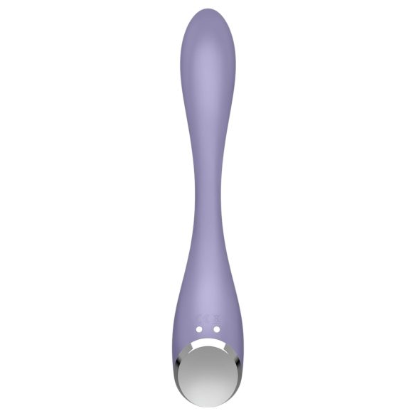 Satisfyer - vibrador ponto G flexível inteligente - silicone lilás