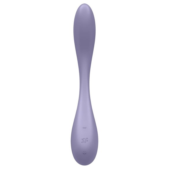 Satisfyer - vibrador ponto G flexível inteligente - silicone lilás