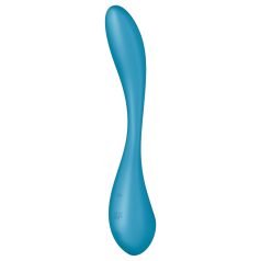   Satisfyer - vibrador ponto G flexível inteligente - silicone verde