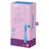 Satisfyer G-spot Flex 4 - Vibrador de ponto G controlado por app (turquesa)