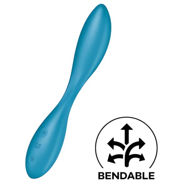 Satisfyer - vibrador ponto G recarregável e à prova d'água - verde