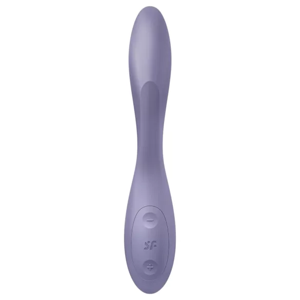 Satisfyer - vibrador ponto G recarregável à prova d'água - violeta
