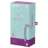 Satisfyer - vibrador ponto G recarregável à prova d'água - violeta