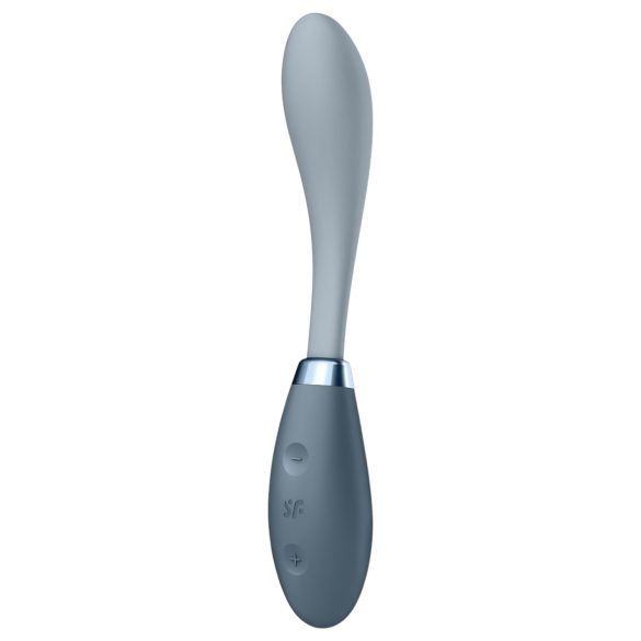 Satisfyer - Vibrador ponto G recarregável - Flex 3 - silicone cinza