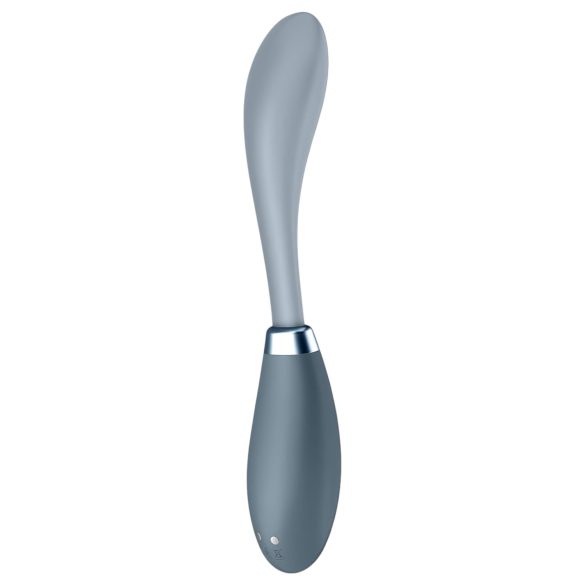 Satisfyer - Vibrador ponto G recarregável - Flex 3 - silicone cinza