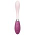 Satisfyer - vibrador ponto G recarregável - silicone rosa-vermelho