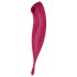 Satisfyer Twirling Pro - vibrador clitóris 2 em 1 inteligente - vermelho