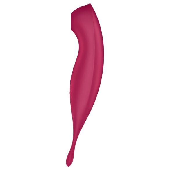 Satisfyer Twirling Pro - vibrador clitóris 2 em 1 inteligente - vermelho