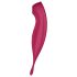 Satisfyer Twirling Pro - vibrador clitóris 2 em 1 inteligente - vermelho