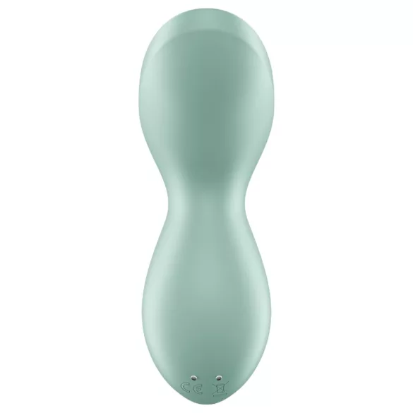 Satisfyer Exciterrr - vibrador clitóris com pérolas rotativas - verde