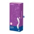 Satisfyer Rrrolling - vibrador ponto G com esferas móveis - branco