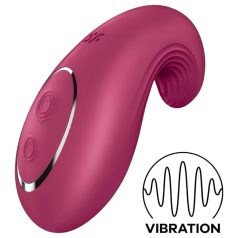   Satisfyer Dipping Delight - vibrador clitóris recarregável - vermelho