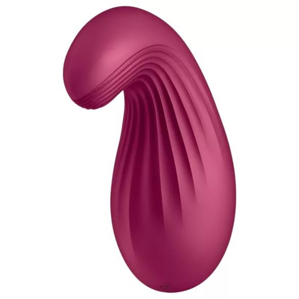 Satisfyer Dipping Delight - vibrador clitóris recarregável - vermelho