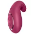 Satisfyer Dipping Delight - vibrador clitóris recarregável - vermelho