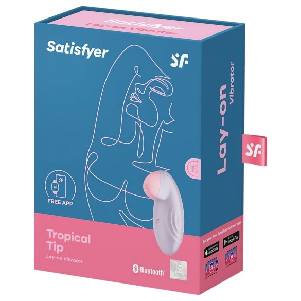 Satisfyer - vibrador clitóris inteligente - silicone lilás