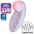 Satisfyer - vibrador clitóris inteligente - silicone lilás