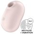 Satisfyer Pro To Go 2 - sugador de clitóris com ondas de ar - bege